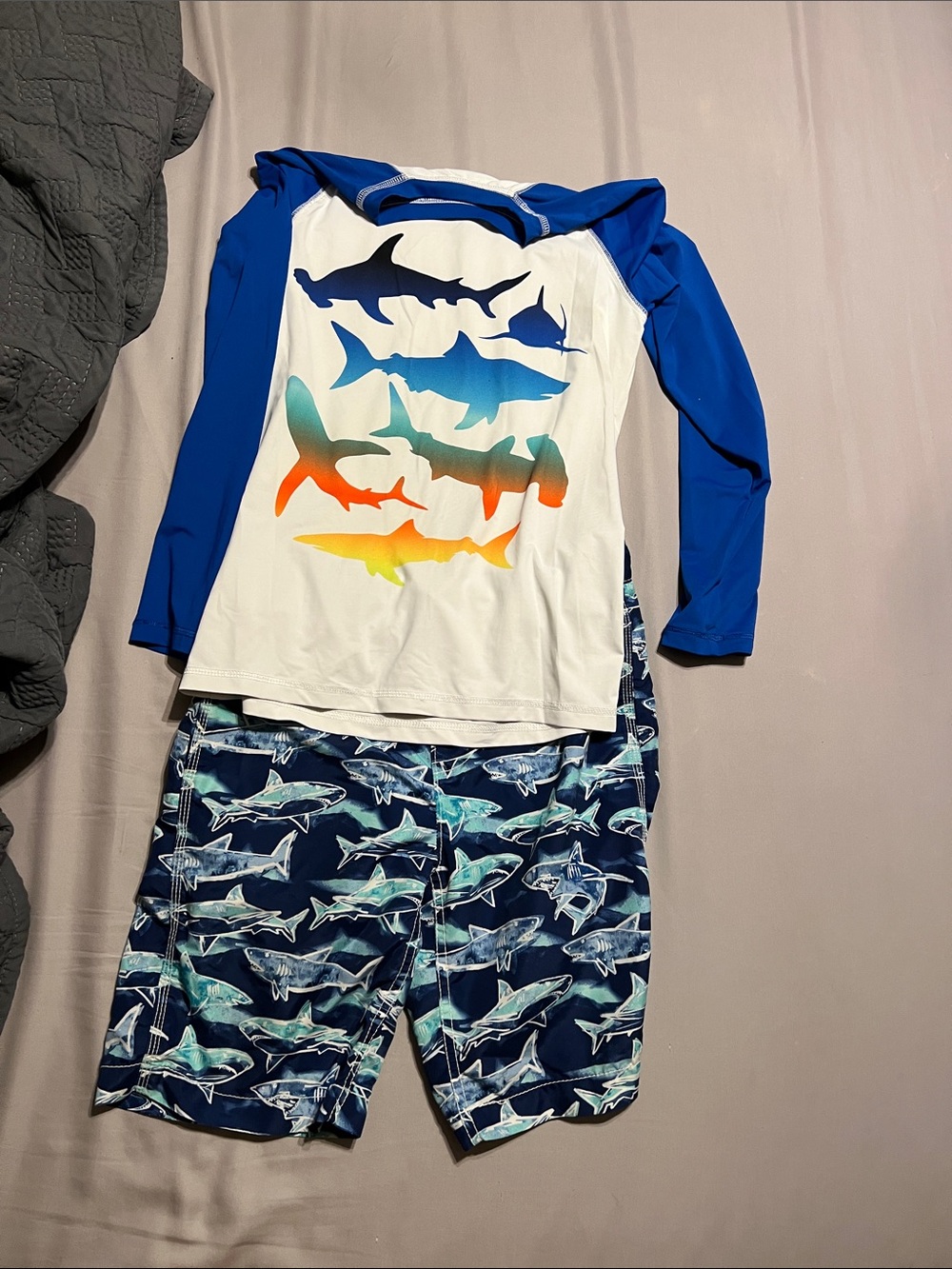 Boys swim suit set